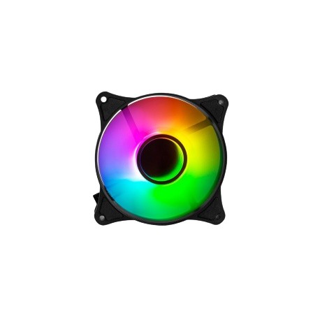 Ventilador Balam Rush Eolox Blaze EX90 ARGB, 120mm, 1200RPM, Negro - Incluye Hub Controlador