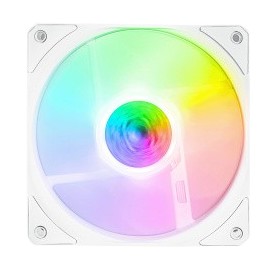 Ventilador Cooler Master Sickleflow 120 ARGB, 120mm, 650-1800RPM, Blanco - 3 Piezas
