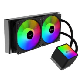 XZEAL XZ400 Enfriamiento Líquido para CPU, 2x 120mm, 500 - 2000RPM
