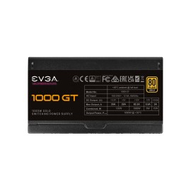Fuente de Poder EVGA SuperNOVA 1000 GT 80 PLUS Gold, 24-pin ATX, 1000W