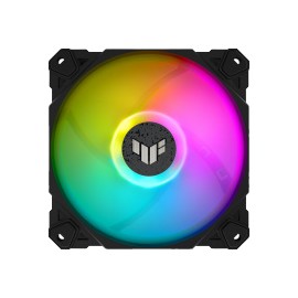 Ventilador ASUS TUF GAMING TF120 ARGB, 120mm, 250 - 1900RPM, Negro - 3 Piezas