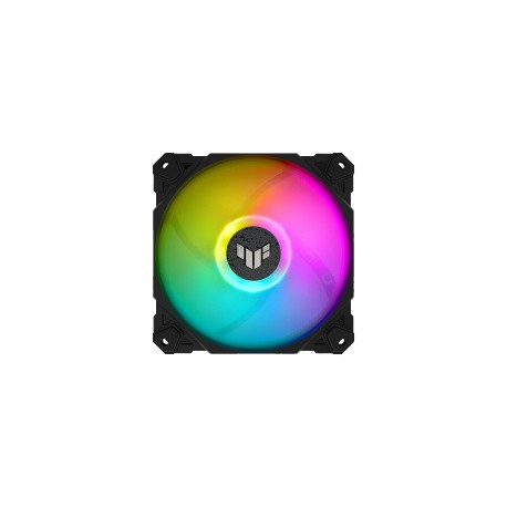 Ventilador ASUS TUF GAMING TF120 ARGB, 120mm, 250 - 1900RPM, Negro - 3 Piezas