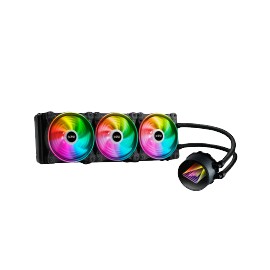 XPG LEVANTE X 360 Enfriamiento Líquido para CPU ARGB, 3x 120mm, 600 - 2000RPM, Negro
