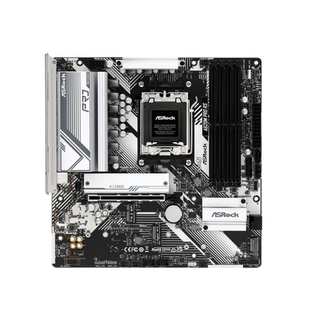 Tarjeta Madre ASRock Micro-ATX A620M Pro RS, S-AM5, AMD A620, HDMI, 192GB DDR5 para AMD