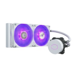 Cooler Master MasterLiquid ML240L V2 RGB White Edition Enfriamiento Líquido para CPU, 2 x 120mm, 650-1800RPM