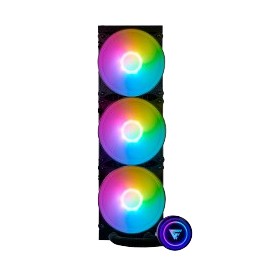 Game Factor LQG700 Enfriamiento Líquido para CPU, 3 x 120mm, 2550RPM, Negro