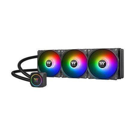 Thermaltake TH360 ARGB Sync Enfriamiento Líquido para CPU, 3x 120mm, 1500RPM, Negro