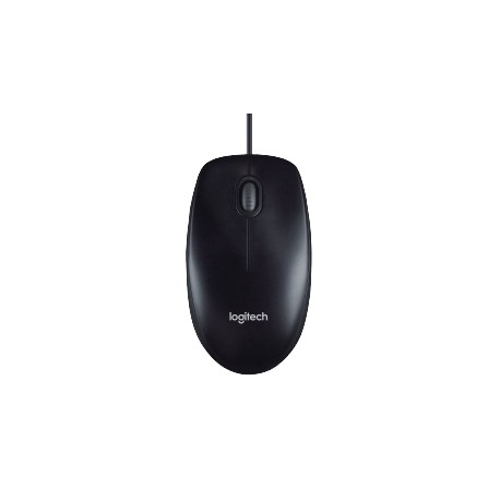 Mouse Logitech M90, Alámbrico, USB, 1000DPI, Negro - para Mac/PC