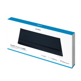 Mousepad Acteck con Descansa Muñecas Cushy Plus DR450, 66.5x31cm, Grosor 65mm, Negro