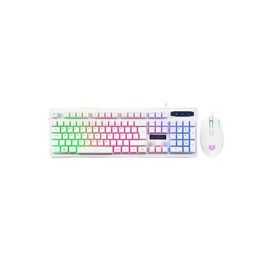 Kit Gamer de Teclado y Mouse Balam Rush Squad KTM330, Alámbrico, USB, Blanco (Español)