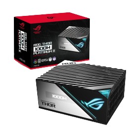 Fuente de Poder ASUS ROG THOR 1000W Platinum II 80 Plus Platinum, 24-pin ATX, 1000W