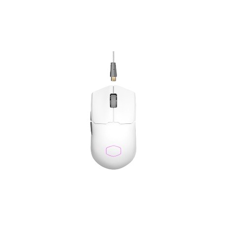 Mouse Gamer Cooler Master Óptico MM712 Blanco