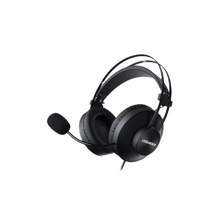 Cougar Audífonos Gamer Inmmersa Essential para PC/Xbox/PS5/Nintendo Switch, Alámbrico, 3.5mm, Negro