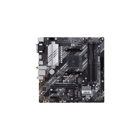 Tarjeta Madre ASUS Micro ATX PRIME B550M-A AC, S-AM4, AMD B550, HDMI, 128GB DRR4, para AMD