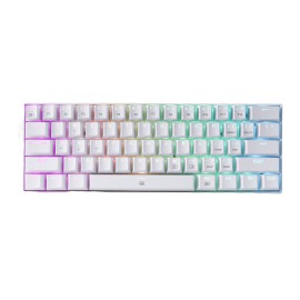 Teclado Gamer Redragon Dragonborn K630 RGB, Teclado Mecánico, Switch Redragon Red, Alámbrico, Blanco (Inglés)