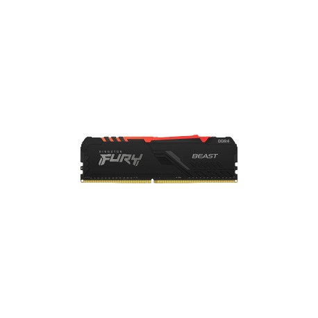 Memoria RAM Kingston FURY Beast RGB DDR4, 3600MHz, 8GB, Non-ECC, CL17, XMP
