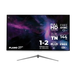 Monitor Gamer Balam Rush Ultra Odyssey MTX27G LED 27", Full HD, FreeSync, 144Hz, HDMI, Negro