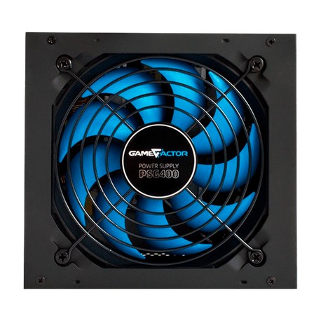 Fuente de Poder Game Factor PSG400 80 PLUS Bronze, 20+4 pin ATX, 120mm, 400W, Negro