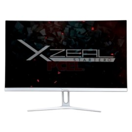 Monitor Gamer Curvo XZEAL Starter XST-570 LED 23.8", Full HD, 75Hz, 1x HDMI/VGA, Blanco